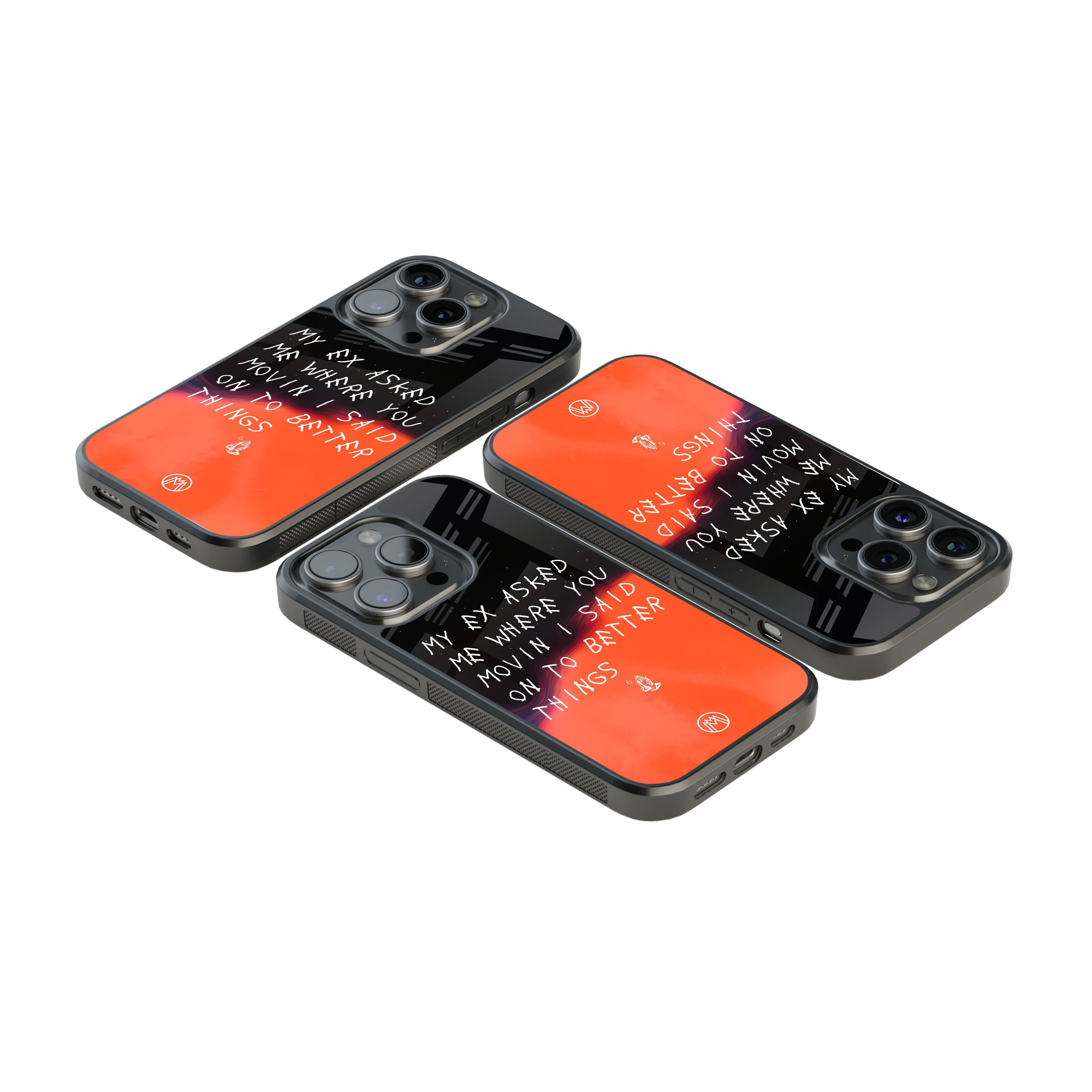 Luxury Glass Back Mobile Cover for iPhone, Samsung Galaxy, OnePlus, Pixel, Redmi & More