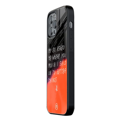 Slim Glass Back Phone Case for Multiple Brands – iPhone, Samsung, Redmi, OnePlus, Oppo, Vivo