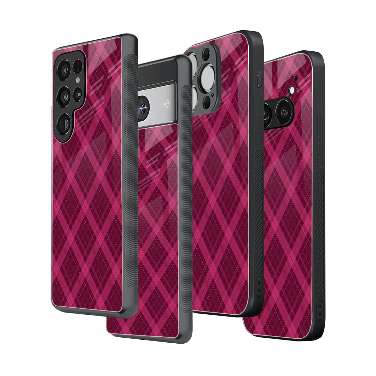 Stylish Glass Back Case for All Smartphones iPhone, Samsung, OnePlus, Pixel, Redmi, Oppo, Vivo, Motorola