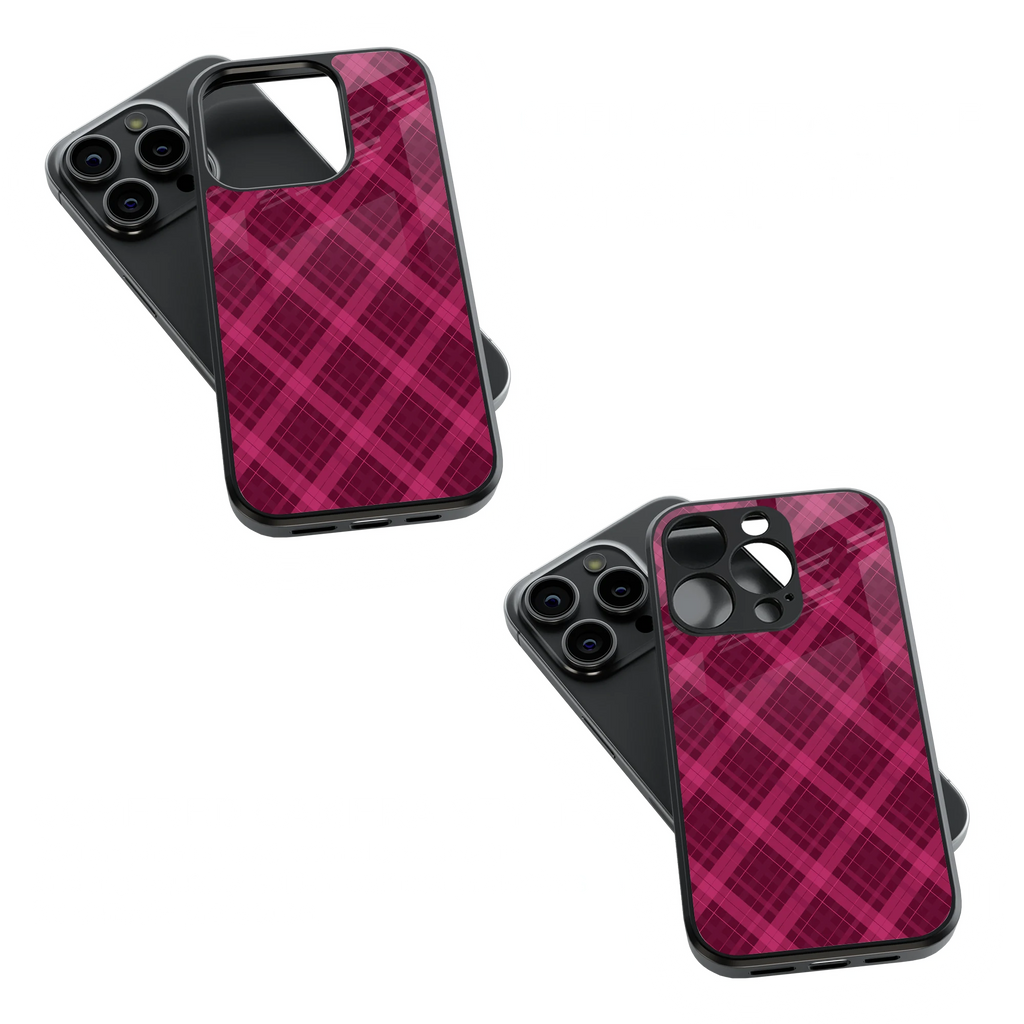 Trendy Glass Back Mobile Case for iPhone, Samsung, Redmi, OnePlus, Google Pixel, Motorola