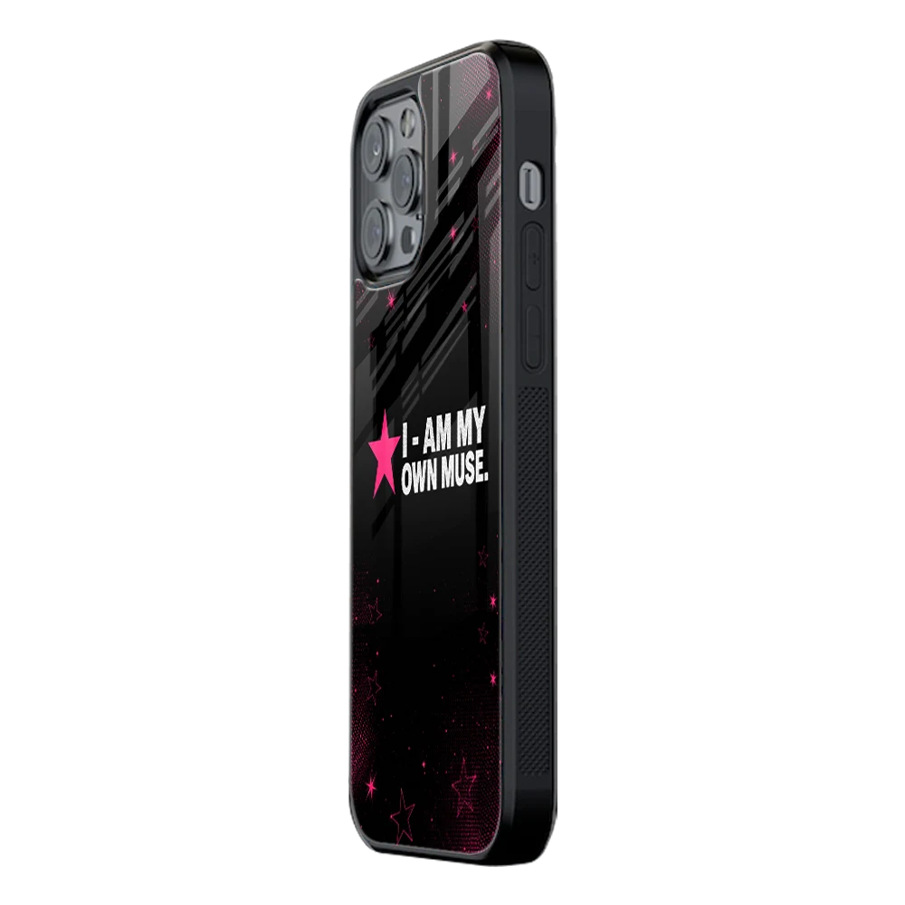 Slim Glass Back Phone Case for Multiple Brands iPhone, Samsung, Redmi, OnePlus, Oppo, Vivo