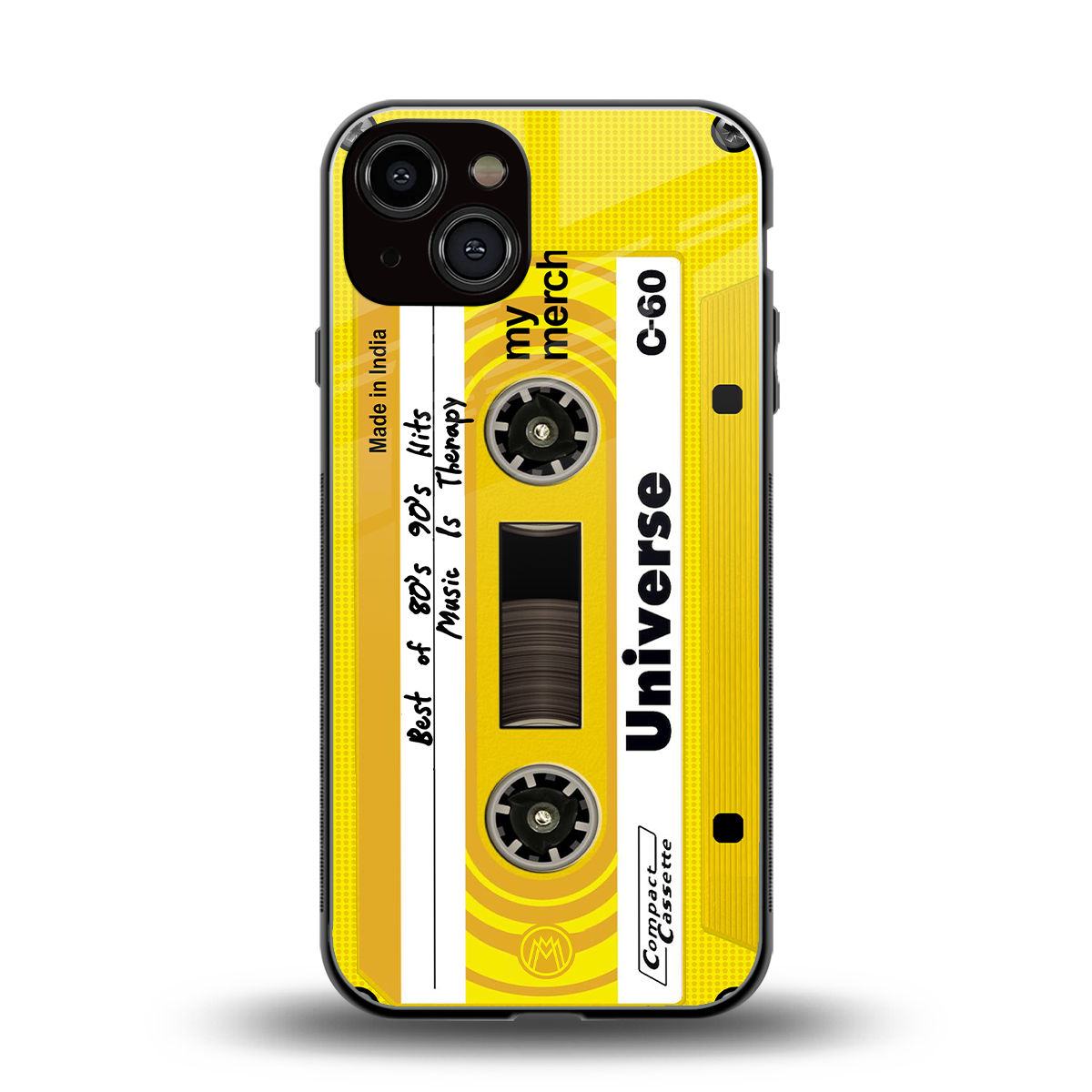 music is therapy back phone cover | glass case for iphone 13