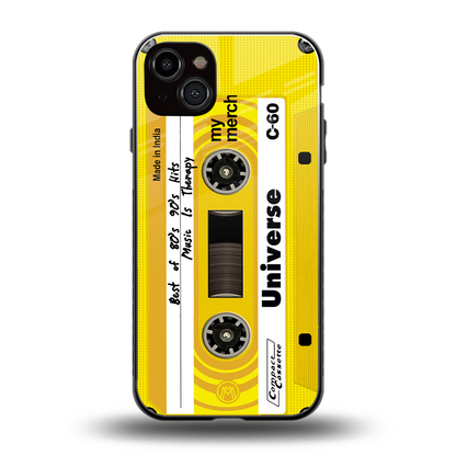 music is therapy back phone cover | glass case for iphone 14 plus