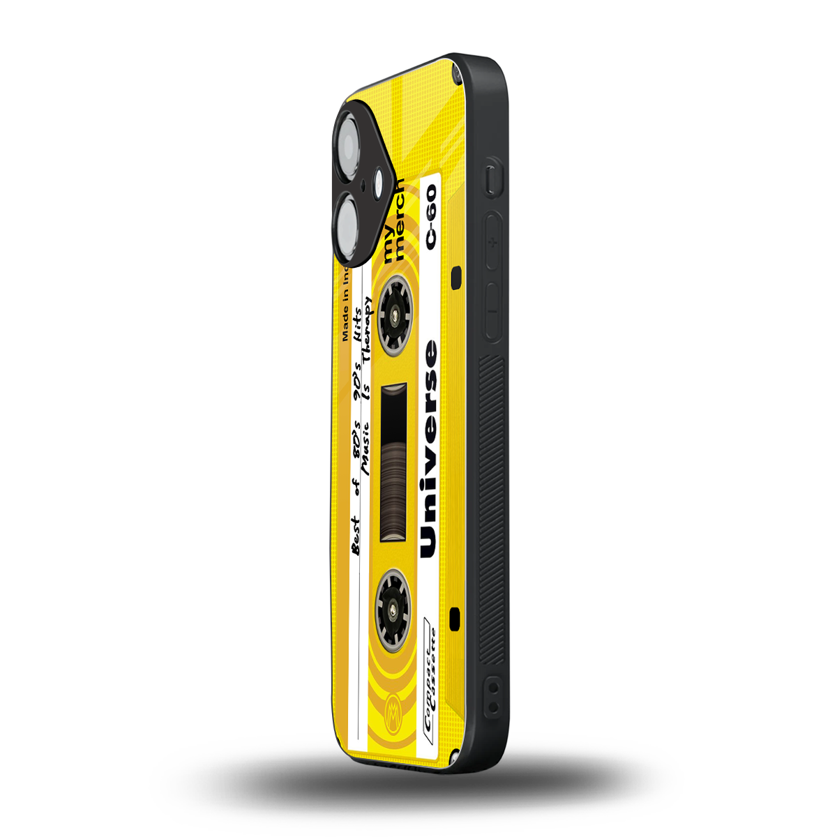 music is therapy back phone cover | glass case for iphone 16