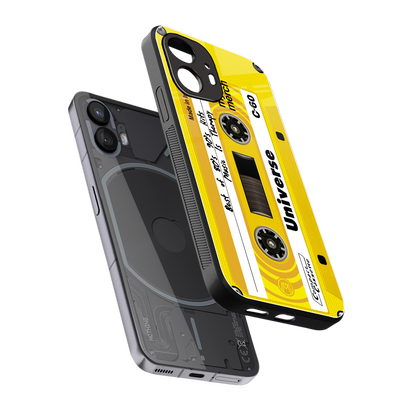 music is therapy back phone cover | glass case for nothing phone 2