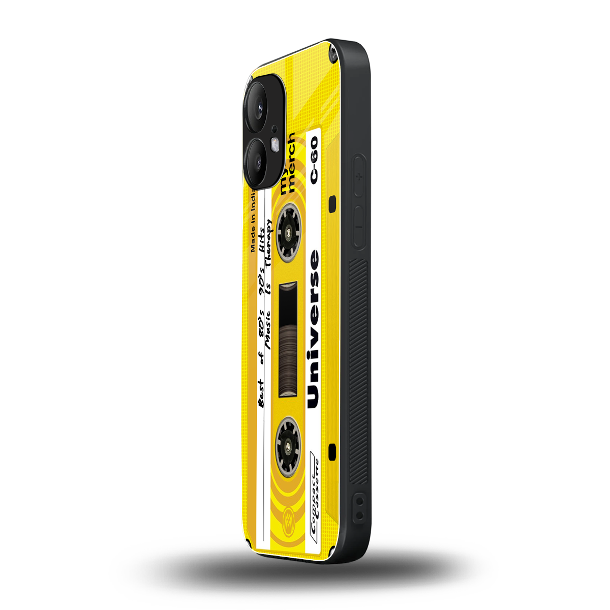 music is therapy back phone cover | glass case for nothing phone 2