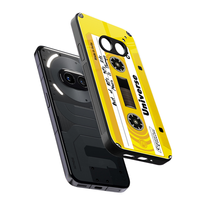 music is therapy back phone cover | glass case for nothing phone 2a