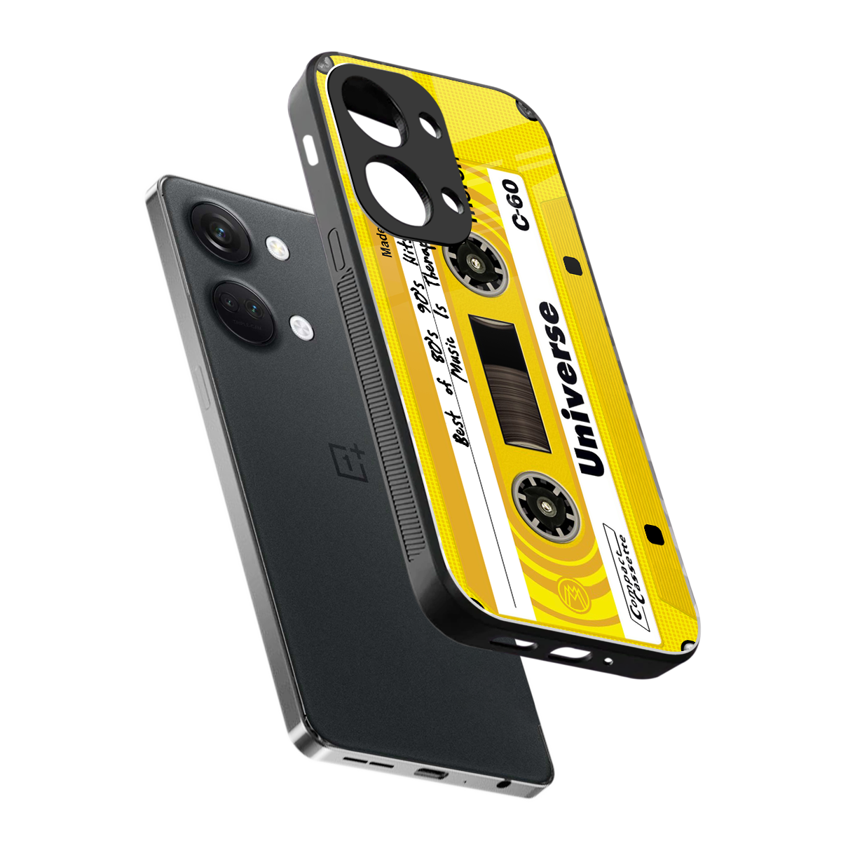 music is therapy back phone cover | glass case for oneplus nord 3