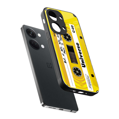 music is therapy back phone cover | glass case for oneplus nord 3