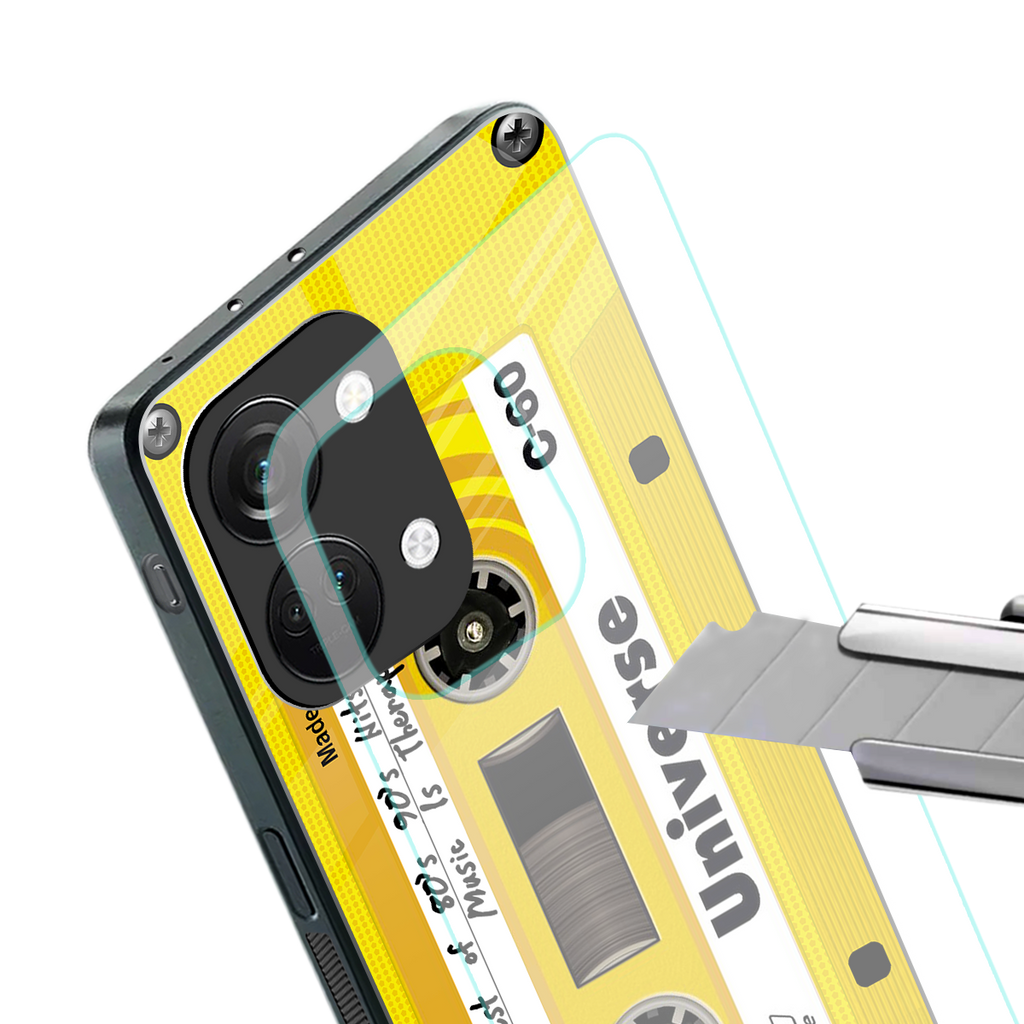 music is therapy back phone cover | glass case for oneplus nord 3
