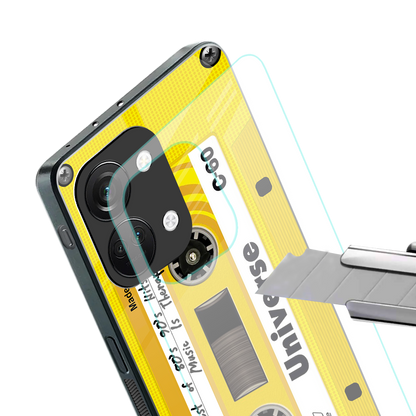 music is therapy back phone cover | glass case for oneplus nord 3