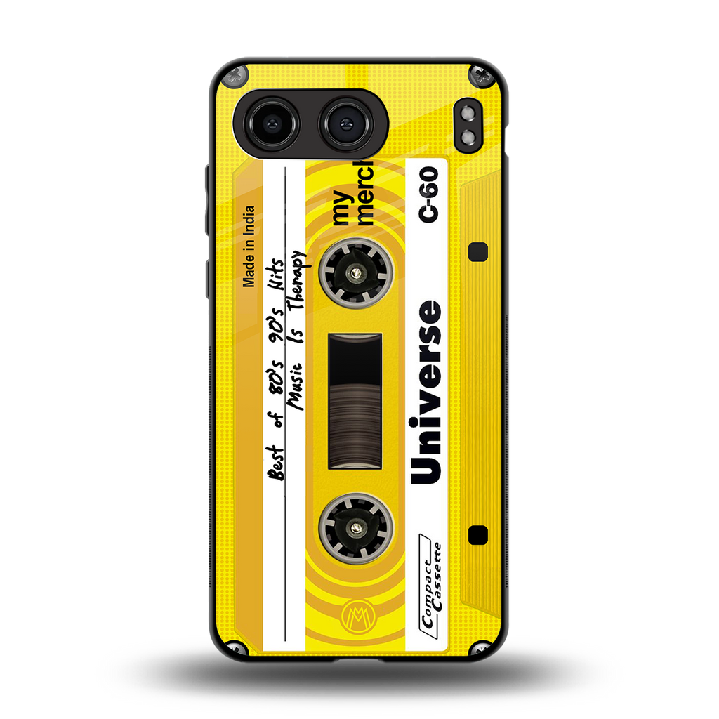music is therapy back phone cover | glass case for oneplus nord 4
