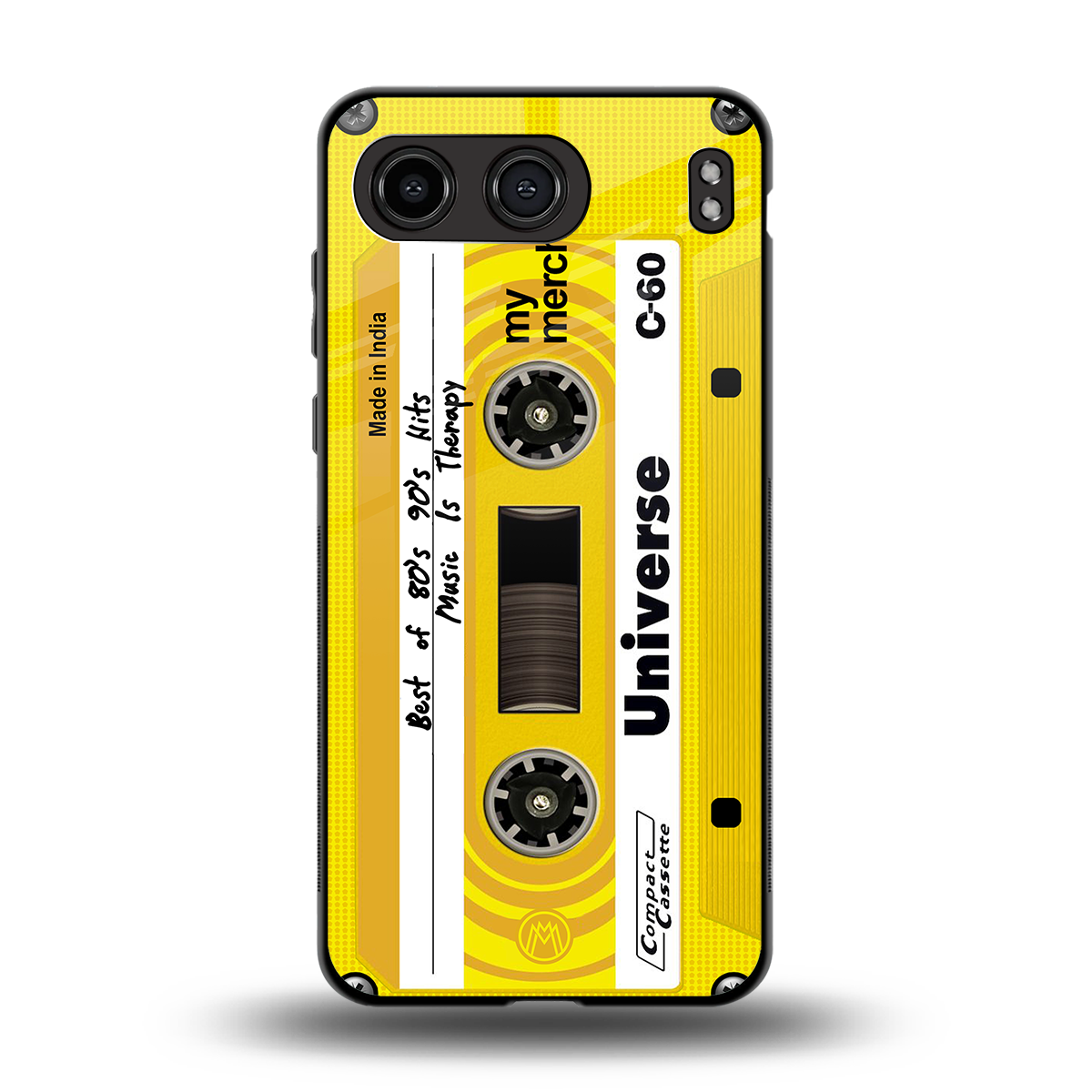 music is therapy back phone cover | glass case for oneplus nord 4