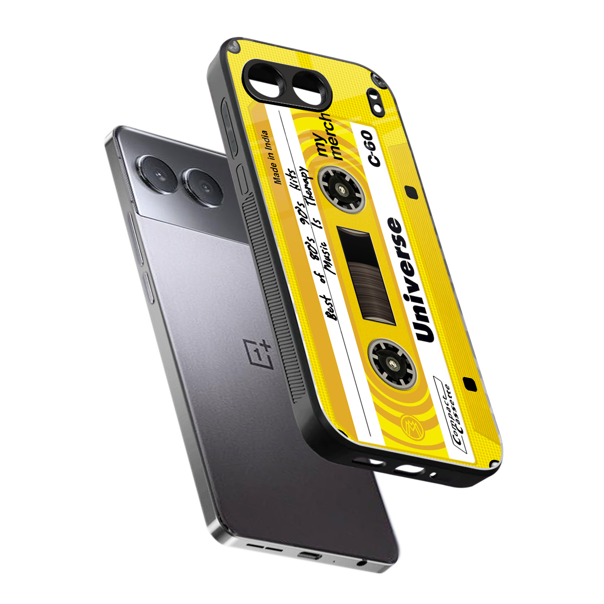 music is therapy back phone cover | glass case for oneplus nord 4