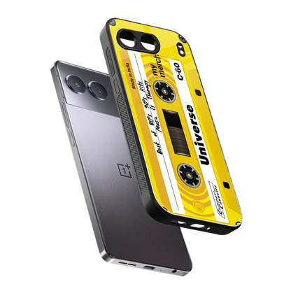 music is therapy back phone cover | glass case for oneplus nord 4
