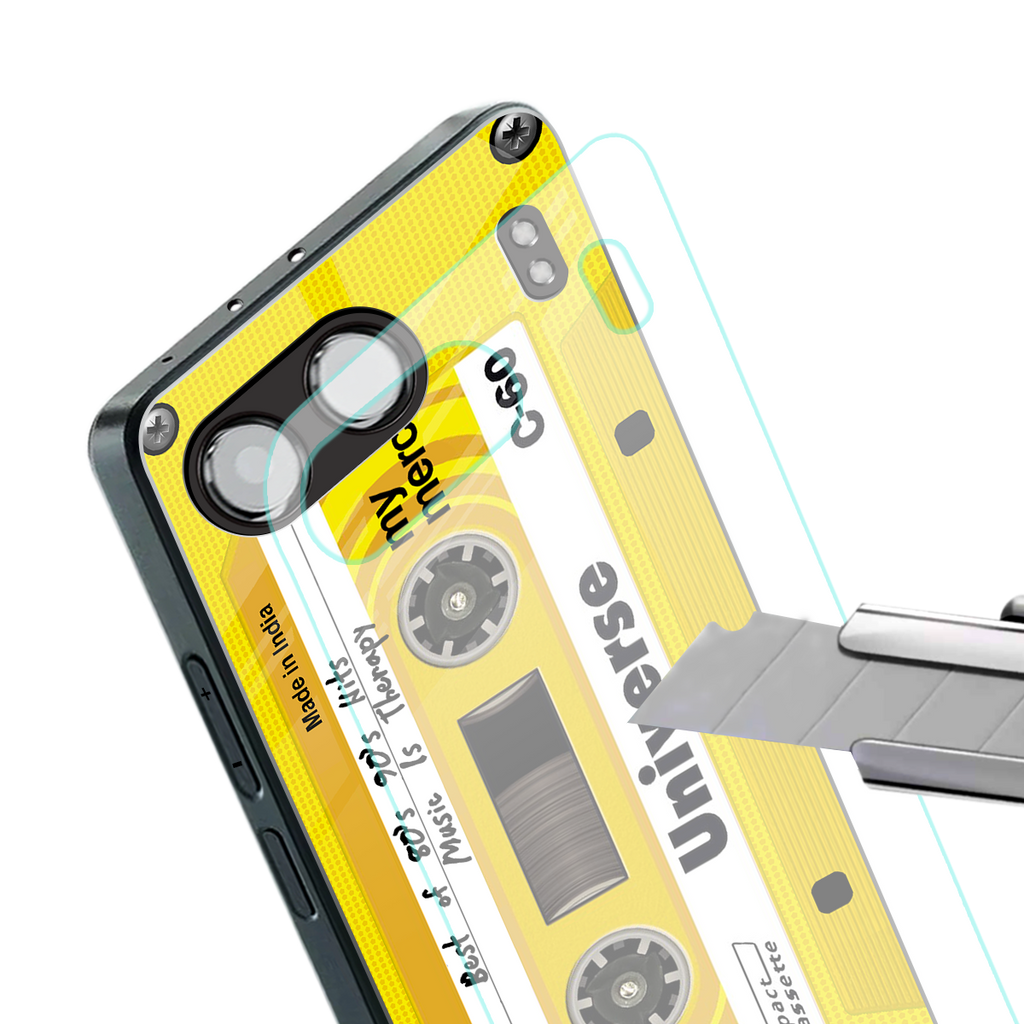 music is therapy back phone cover | glass case for oneplus nord 4