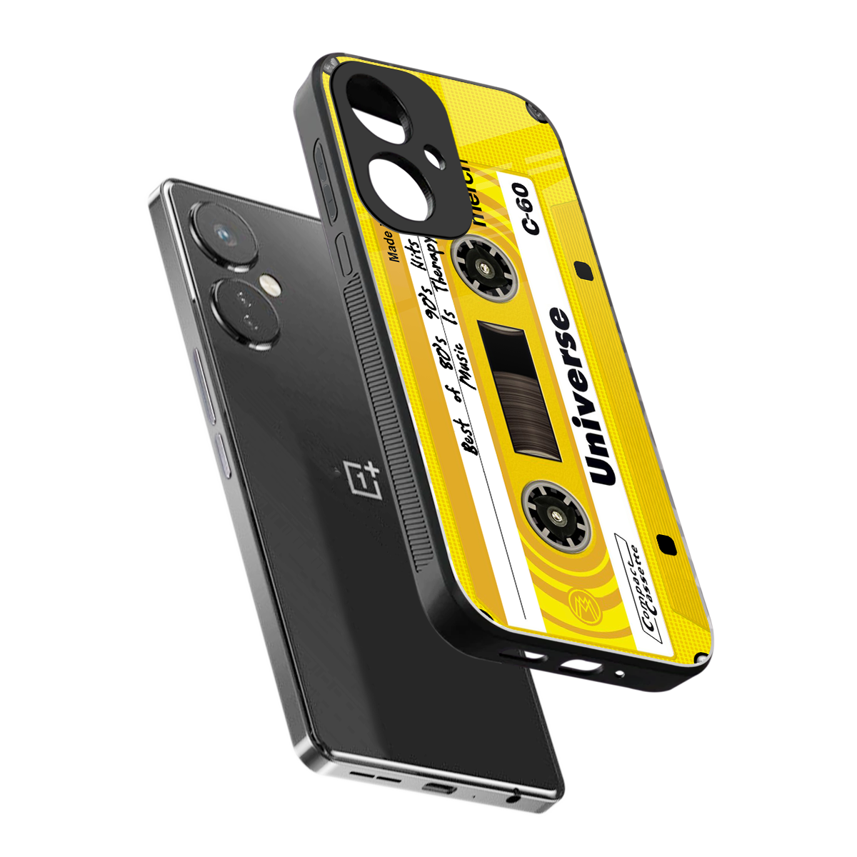 music is therapy back phone cover | glass case for oneplus nord ce 3