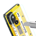 music is therapy back phone cover | glass case for oneplus nord ce 3