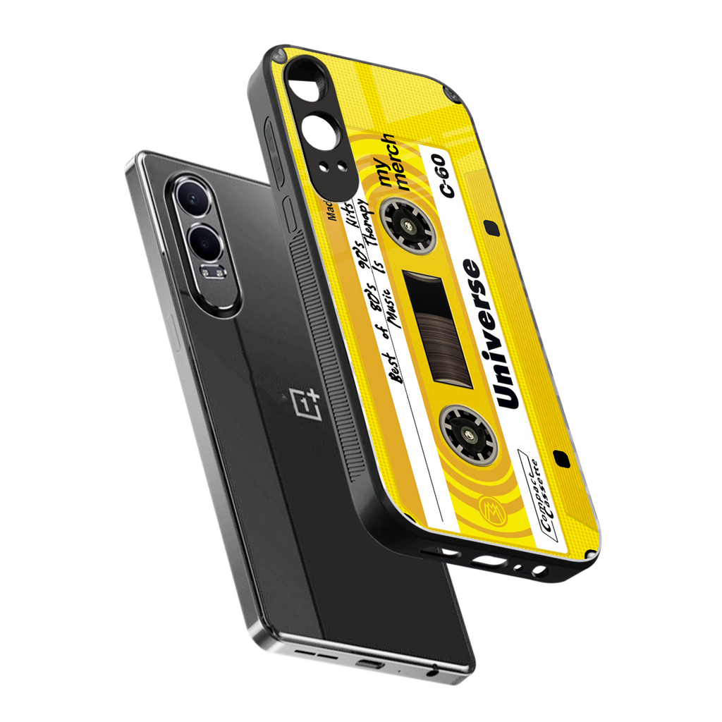 music is therapy back phone cover | glass case for oneplus nord ce 4 lite