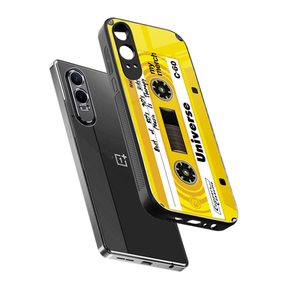 music is therapy back phone cover | glass case for oneplus nord ce 4 lite