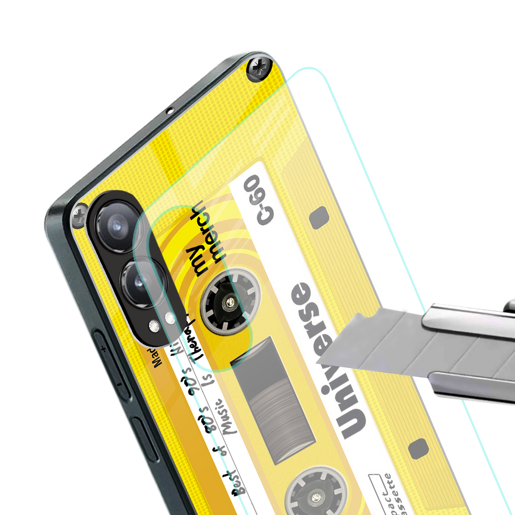 music is therapy back phone cover | glass case for oneplus nord ce 4 lite