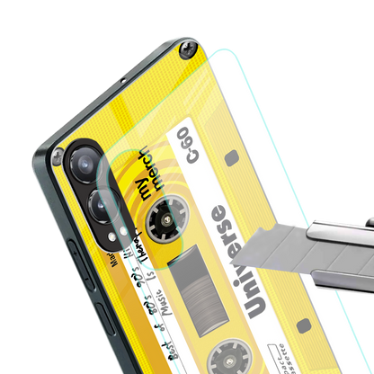 music is therapy back phone cover | glass case for oneplus nord ce 4 lite