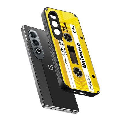 music is therapy back phone cover | glass case for oneplus nord ce 4