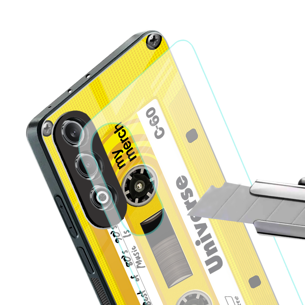 music is therapy back phone cover | glass case for oneplus nord ce 4
