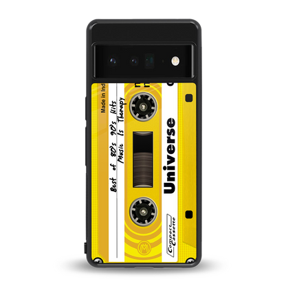 music is therapy back phone cover | glass case for google pixel 6 pro