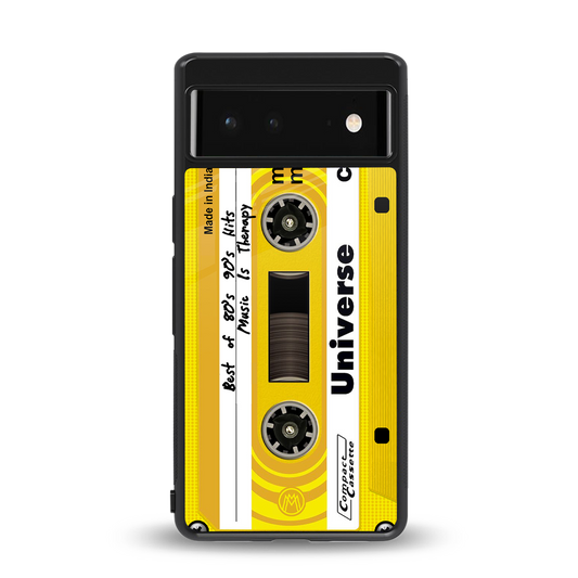 music is therapy back phone cover | glass case for Google Pixel 6A