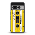 music is therapy back phone cover | glass case for google pixel 7 pro