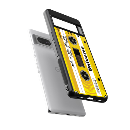 music is therapy back phone cover | glass case for google pixel 7 pro