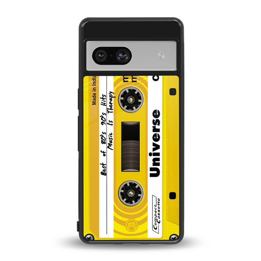 music is therapy back phone cover | glass case for Google Pixel 7