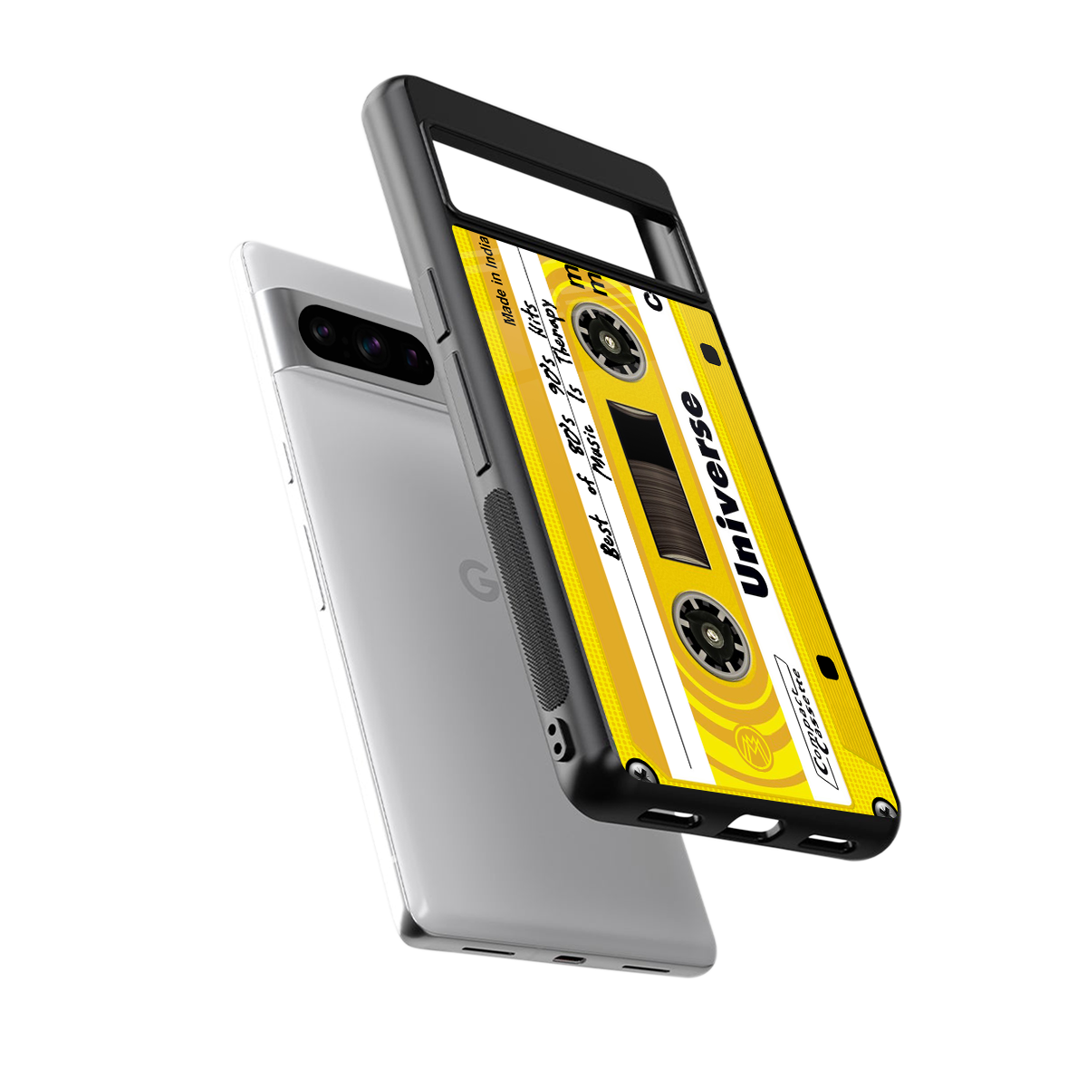 music is therapy back phone cover | glass case for google pixel 8 pro