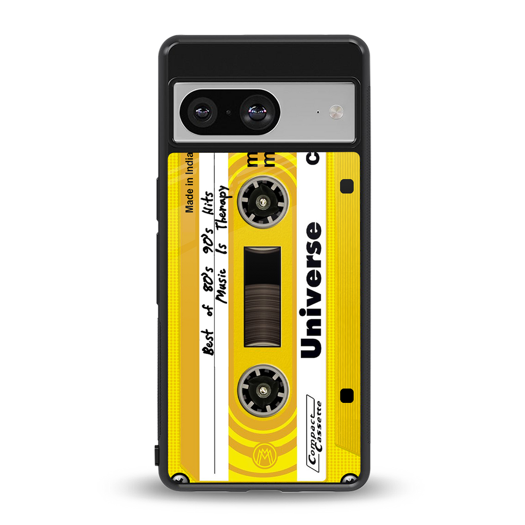 music is therapy back phone cover | glass case for Google Pixel 8