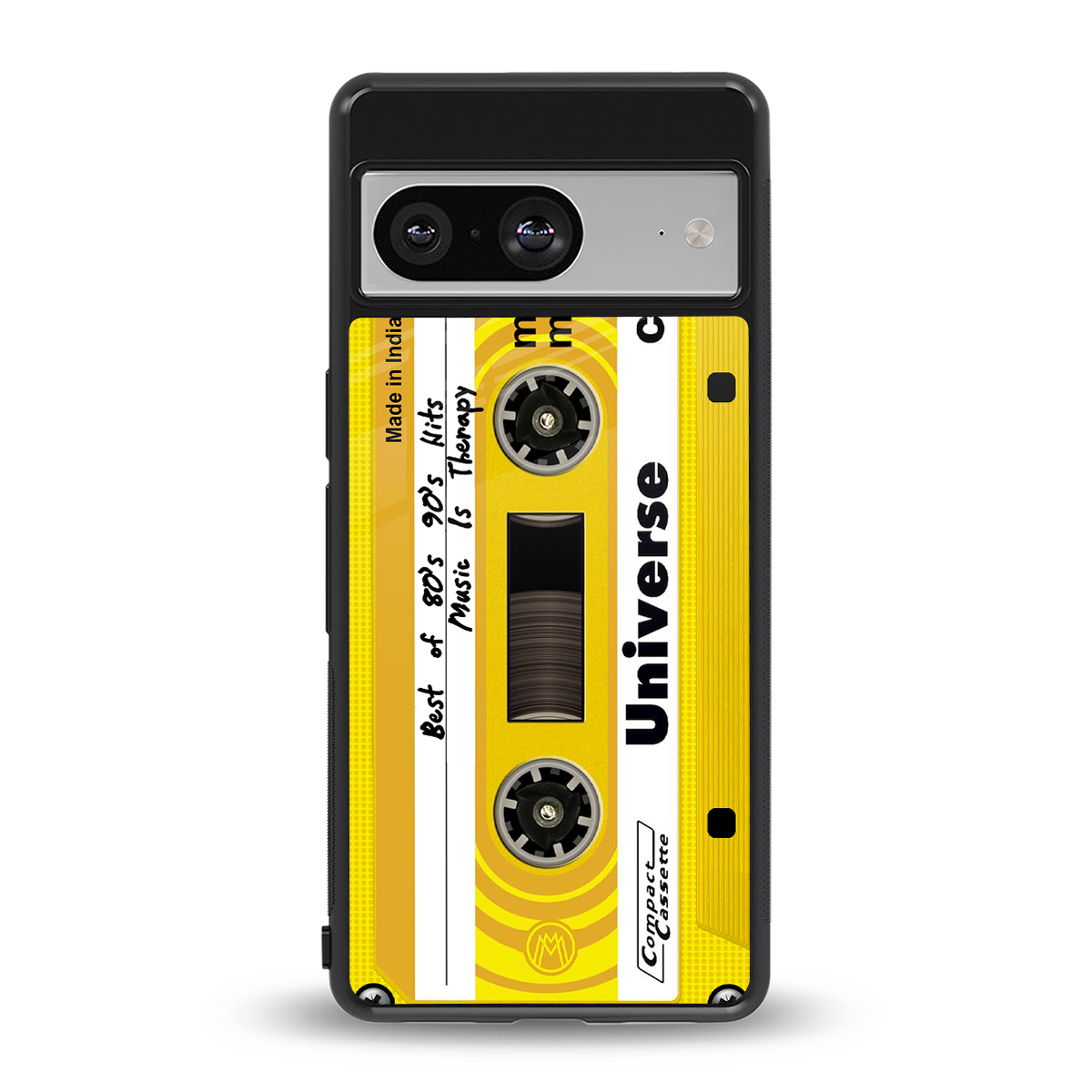 music is therapy back phone cover | glass case for Google Pixel 8