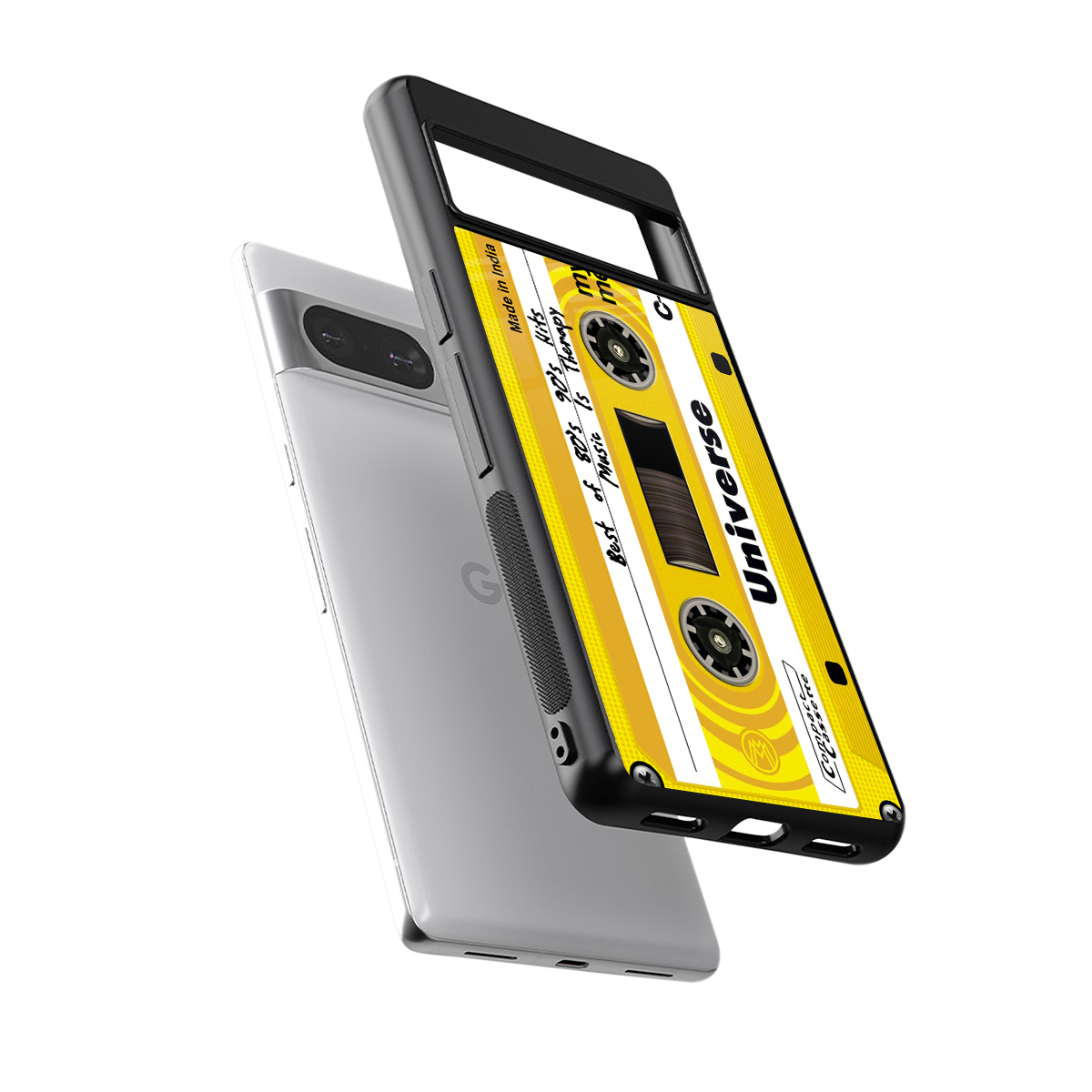 music is therapy back phone cover | glass case for Google Pixel 8