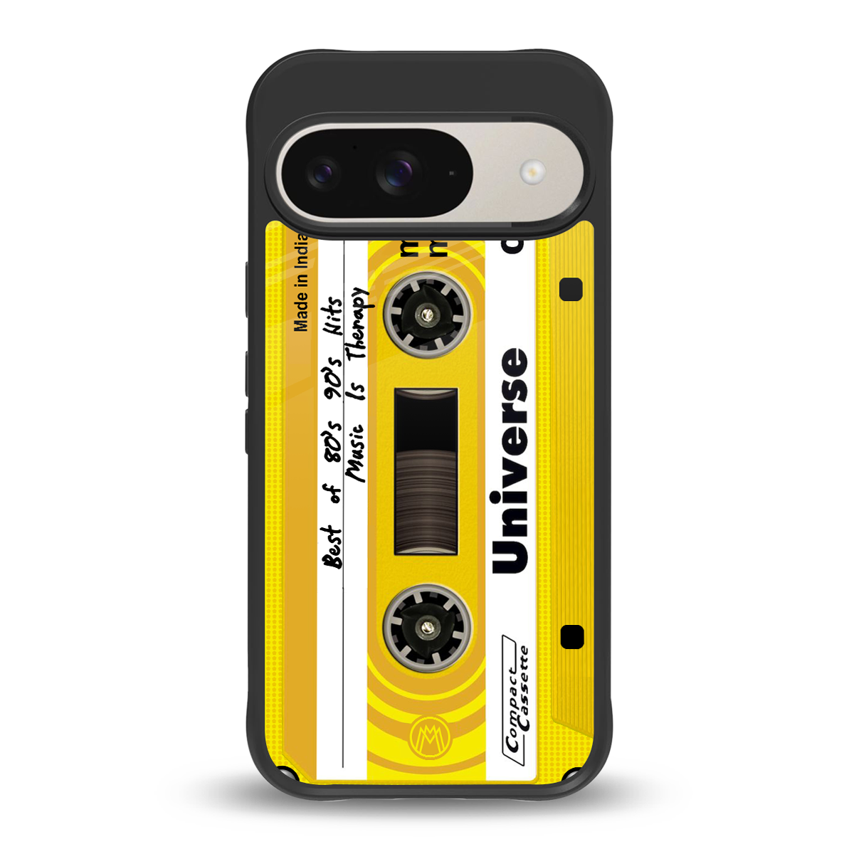 music is therapy back phone cover | glass case for google pixel 9