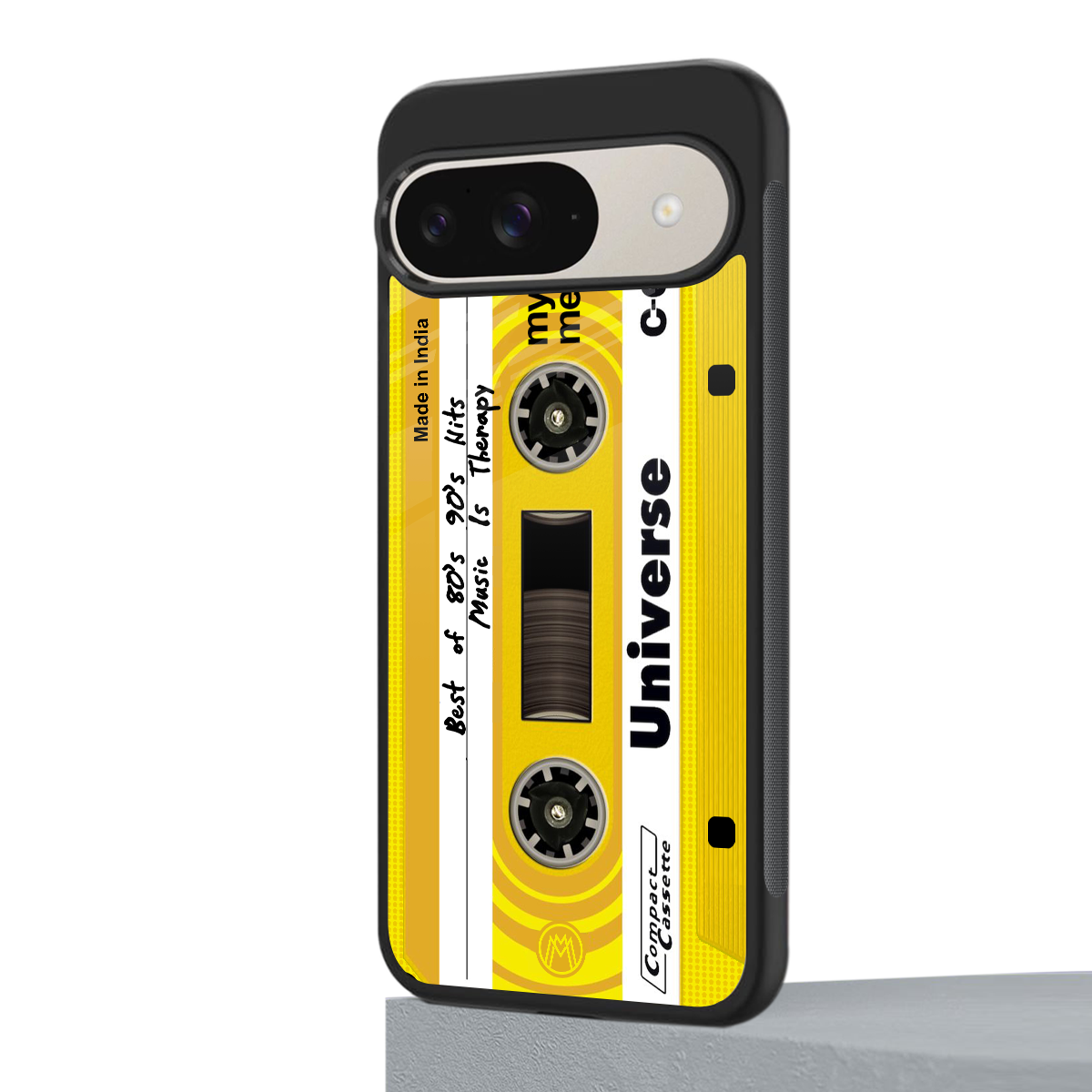 music is therapy back phone cover | glass case for google pixel 9
