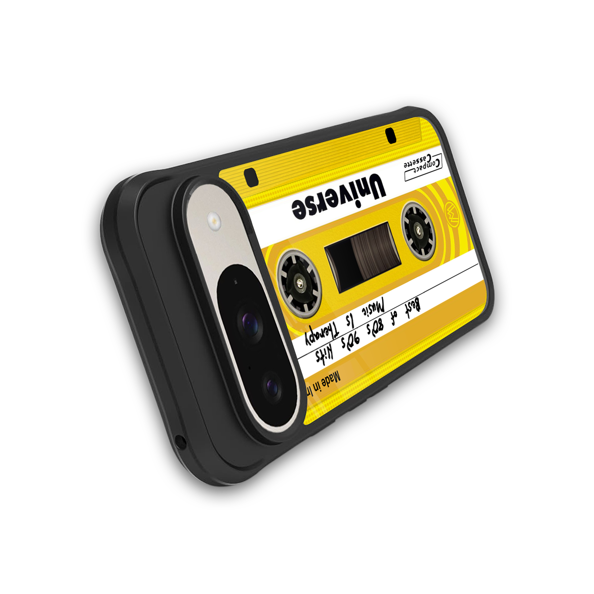 music is therapy back phone cover | glass case for google pixel 9