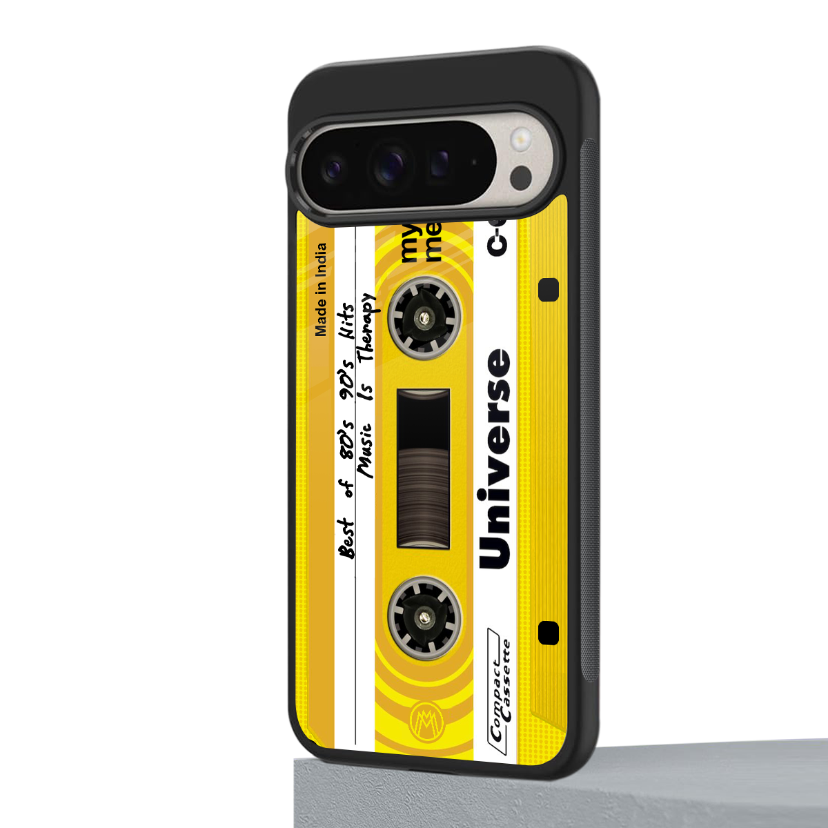 music is therapy back phone cover | glass case for google pixel 9 pro