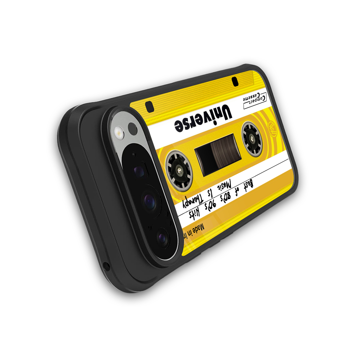 music is therapy back phone cover | glass case for google pixel 9 pro