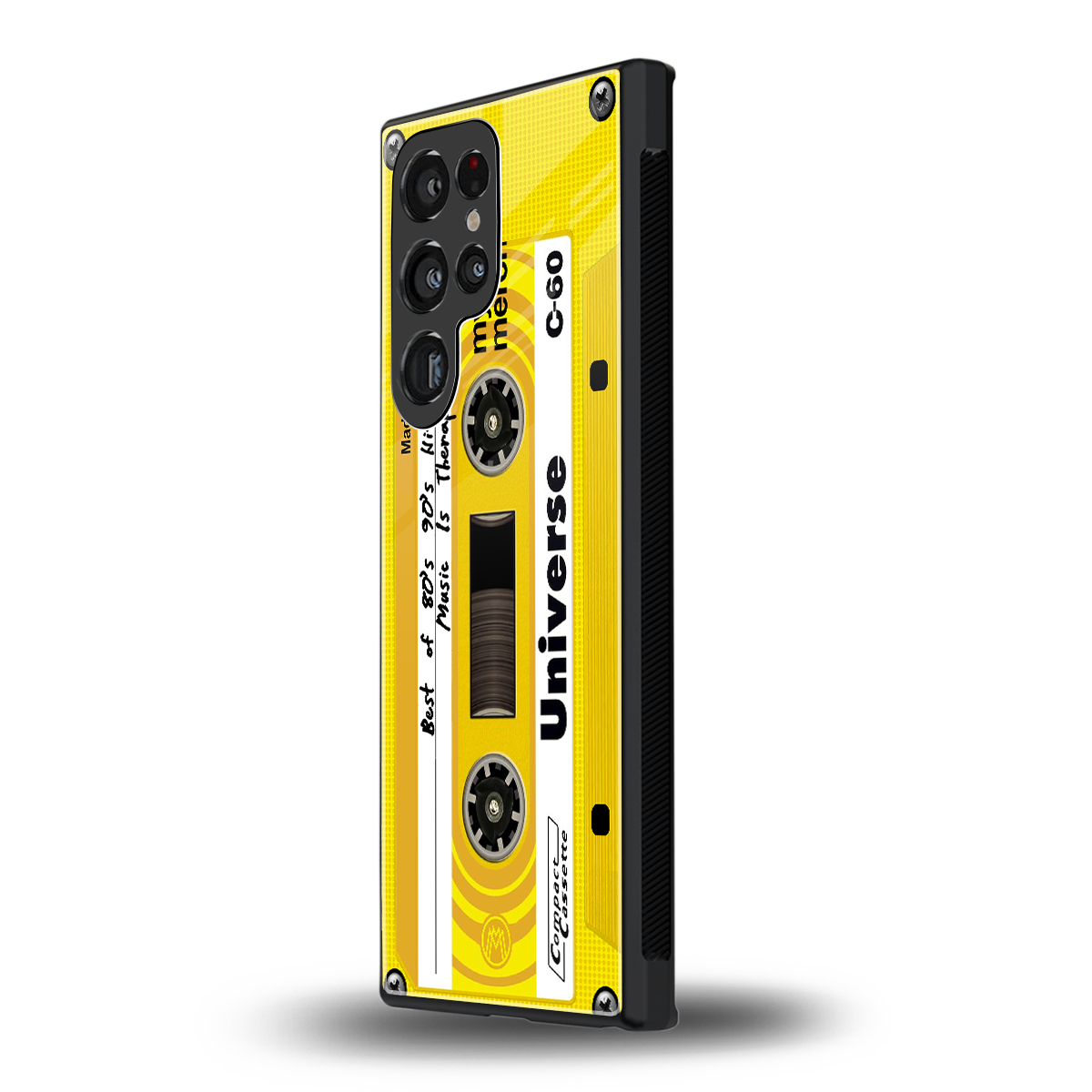 music is therapy back phone cover | glass case for samsung galaxy s23 ultra