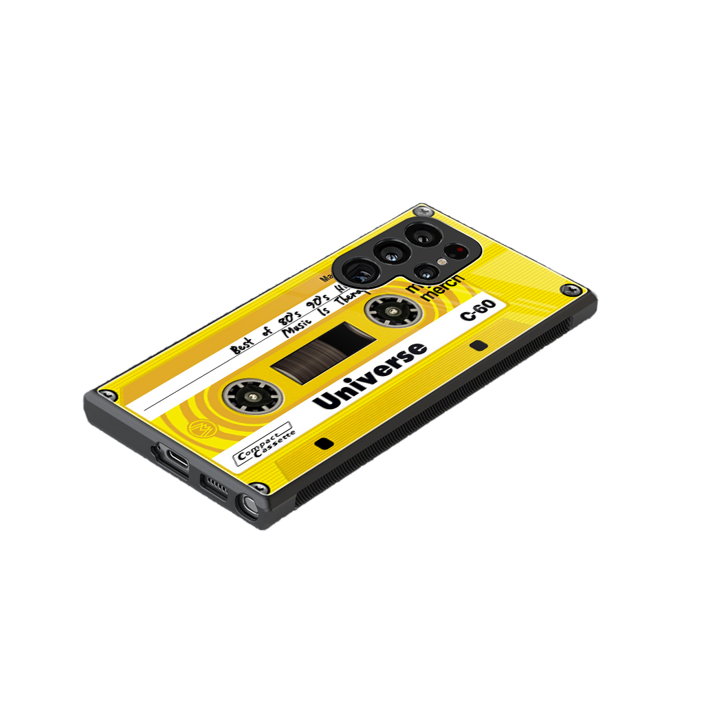 music is therapy back phone cover | glass case for samsung galaxy s23 ultra