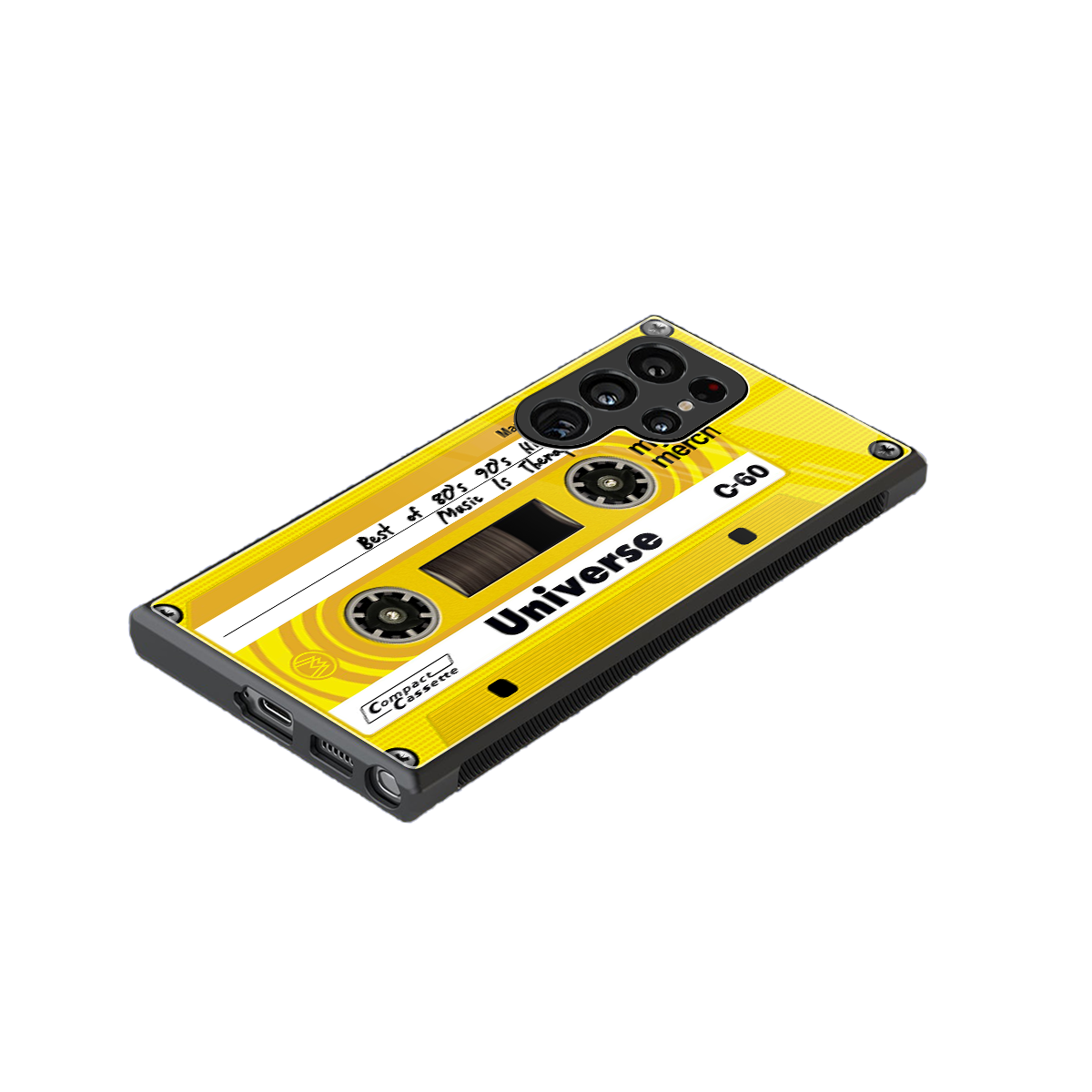 music is therapy back phone cover | glass case for samsung galaxy s23 ultra