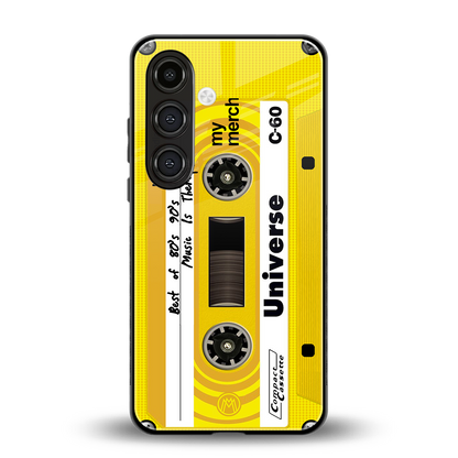 music is therapy back phone cover | glass case for samsung galaxy s24 fe