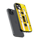 music is therapy back phone cover | glass case for iphone 15