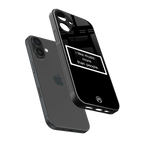 music over people black edition back phone cover | glass case for iphone 16 plus