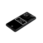 music over people black edition back phone cover | glass case for nothing phone 1