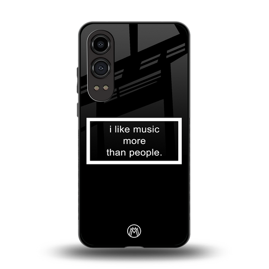 music over people black edition back phone cover | glass case for oneplus nord ce 4 lite